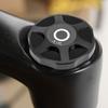 Cycling Mountain Bike Air Gas Fork Value Cover, Aluminum Alloy Bike Front Stem Cap, MTB Front Fork Cap, Bicycle Replacement Accessory for Most Bicycles Such as Road Bikes & Mountain Bikes Black view 4