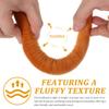 FOMIYES Monkey Ears Headband Tail Bowtie Set: Monkey Cosplay Set Plush Ear Headband Tail Animal Cosplay Costumes Photo Props for Halloween Party view 4