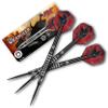 Shot! Darts Steel Tip, Americana Wrangler (23g/24g/25g), 80% Tungsten Barrel, Center Balanced, Handcrafted Professional Dart Set & Flights Made in New Zealand, Metal Tip for Bristle Dartboard view 1
