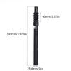 Bike Suspension Seat Post, Bike Seatpost, Aluminum Alloy Straight Pillar Headless Bike Seat Post Shock-Absorbing, Adjustable Seatpost for MTB Road Bike Mountain Bike Fixed Bike Seatpost 25.4mm view 2