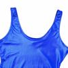 Lejafay Women's Retro 80s/90s Leotards High Cut Low Back Gymnastics Backless High Leg Cut Dance Wear Blue A Small view 4