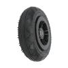 Keenso Mountain Skateboard Wheel, 8in Off Road Scooter Wheel with Pneumatic Tire, Anti-Skid, Alloy Hub, Flexible Rotation, Fits Mountain Scooter view 4