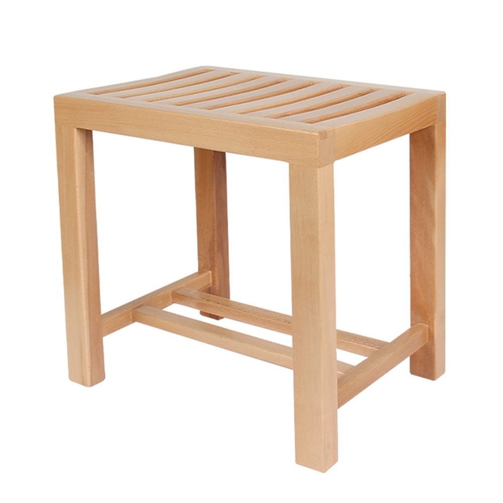 Spa Bench Wood Seat Stool Foot Rest Storage Shelf Shower Bench Seat Bathtub Shower Chair for Elderly Seniors Bath Shower Seats Transfer Bench Handicap Tub Benches for Bathtubs Disabled Stools
