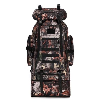 Outdoor Camping Bag Portable Cycling Hiking Backpack,Unisex lightweight Casual Daypack,Water Resistant Travel Lightweight Daypack Hiking Travel ( Color : Tabby camouflage )