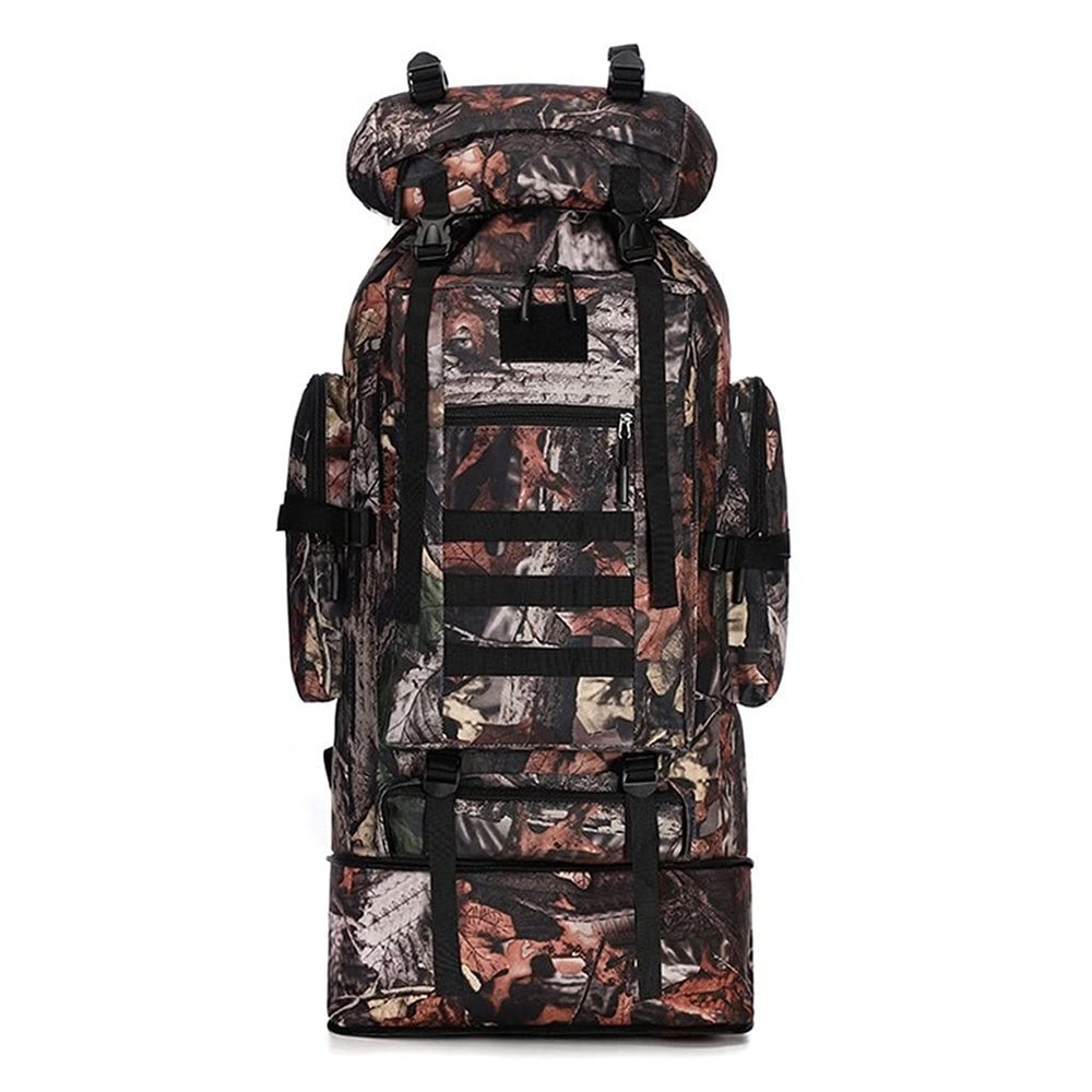 Outdoor Camping Bag Portable Cycling Hiking Backpack,Unisex lightweight Casual Daypack,Water Resistant Travel Lightweight Daypack Hiking Travel ( Color : Tabby camouflage )