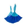 Aerial Yoga Hammock Strong Durable Flying Yoga Swing Aerial Silks with 6 Foam Handle for Indoor Sports Yoga Hammock (dark and light blue) view 4