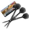 Shot Darts Steel Tip, Americana Gator (23g / 24g / 25g / 26g), 90% Tungsten Barrel, Center Balanced, Handcrafted Professional Dart Set and Flights Made in New Zealand, Metal Tip for Bristle Dartboard view 1