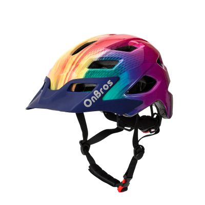 OnBros Kids Bike Helmet - Bike Helmets for 5-14 Boys or Girls with Visor, Children Bicycle Helmet for Skateboard Mountain Scooter Road Cycling, Lightweight and Adjustable 50-57CM