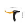 Bicycle Brake, Levers Handlebar Road Bike Handles Parts Universal Aluminum Alloy Bike Brake Lever Lightweight Replacement Cycling Accessories for Road Bike, Mountain Bike (Gold, 1 Pair) view 2
