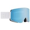 Spy Unisex Marauder Ski & Snowboard Goggle - Matte White | Happy Boost Bronze Ice Blue Mirror + Replacement Lens view 1