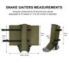 MDSTOP Snake Gaiters Leg Guards, Waterproof Snake Guards, Adjustable Snake Bite Protection for Lower Legs, Snake Chaps for Men&Women view 4