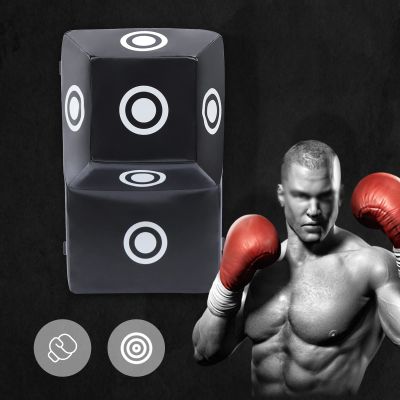 YIYIBYUS Wall Mount Uppercut Boxing Training Punching Target,Wall-Mounted Boxing Punching Target Uppercut Boxing Target Boxing Kick Pads (25.59 * 13.78 * 9.84 in)