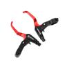 Bicycle Brake, Levers Handlebar Road Bike Handles Parts Universal Aluminum Alloy Bike Brake Lever Lightweight Replacement Cycling Accessories for Road Bike, Mountain Bike (Red, 1 Pair) view 1