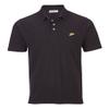 boxercraft Men's Purdue University Boilermakers Pique Polo, Black, L view 1