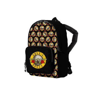Rocksax Guns N' Roses Small Bag - All Over Print, Black, One Size