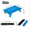 iClimb 1 Mini Folding Table and 1 3M Thinsulate Insulation Sleeping Bag Bundle, Ultralight Compact for Singe Adult Backpacking Camping Hiking Motorcycling Outdoor Indoor view 4