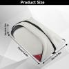 Golf Shoe Bag for Men & Women, PU Leather Travel Shoes Carrier Bag, Dustproof and Lightweight Outdoor Golf Accessories Storage for Sport Shoes, Socks, Tees & Balls(White) view 2