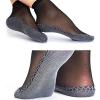 10PCs Silky Anti-slip Cotton Socks for Women Soft Breathable Mid-tube Stockings Comfortable, Sheer Ankle Socks Thin Nylon Summer Ankle Hosiery Socks Short Dress Stockings for Women view 4
