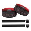 Bike Handlebar Tape, 2Pack Bicycle Handle Bar Tapes, Adhesive Road Cycling Bicycle Handle Bar, Wrap Wraps Belts Watertight Shock Absorption for MTB Riding Damping Accessories (Red) view 1