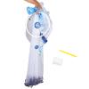Pilipane sty1e Aluminum for Hoop Monofilament Manual Lightweight Throw Cast Net for Rivers, Fishing Bait Net, Shallow Seas, Oceans and Lakes, Fishing Bait Net, sty1e Aluminum for Hoop MonBait Ne view 1