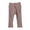 Baby Newborn Infant Girls Boys Cotton Spring Autumn Solid Ribbed Long Pants Leggings Spring Baby (Pink, 12-18 Months)