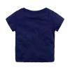 Toddler Kids Girls Boys Car Cartoon 3D Prints Loose Tops Soft Short Sleeve T Long Sleeve Shirt (Dark Blue, 4-5 Years) view 3