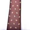 Maker V Brown & Gold Necktie - San Diego Necktie, San Diego gift for men - San Diego tie view 2