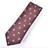 Maker V Brown & Gold Necktie - San Diego Necktie, San Diego gift for men - San Diego tie view 3