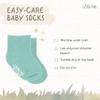 So'dorable 20 Pack Newborn Baby & Infant Boys & Girls Socks, Assorted Size Pack (0-12 Months & 12-24 Months), Non-Skid Grips, Non-Shrink view 4