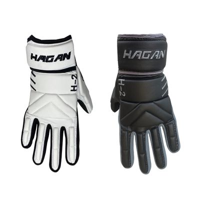HAGAN H-2.0 Hockey Player Gloves (Street, DEK and Ball Hockey) (White, Adult XS)