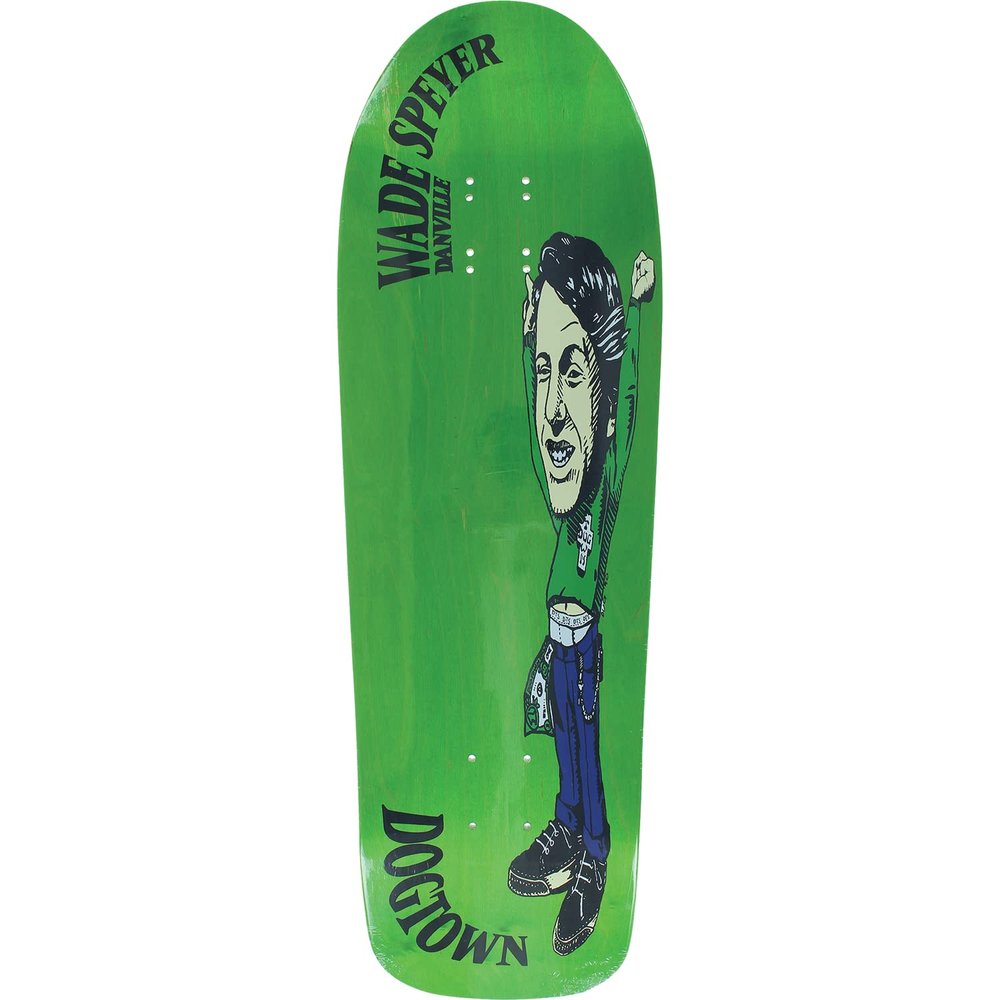 Dogtown Speyer Victory Skateboard Deck -9.75x31.37 Asst. - (Bundled with Free 1'' Hardware Set)
