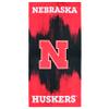 College Covers Everything Comfy Nebraska Cornhuskers Beach Towel, 30" x 60" view 1