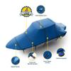 Seal Skin Covers T-Top Boat Cover, Waterproof & Heavy-Duty Cover for Center Console Boats, Fits 22' L & 102" W, UV & Fade Resistant, Secure Fit with Straps for All-Weather Protection view 2