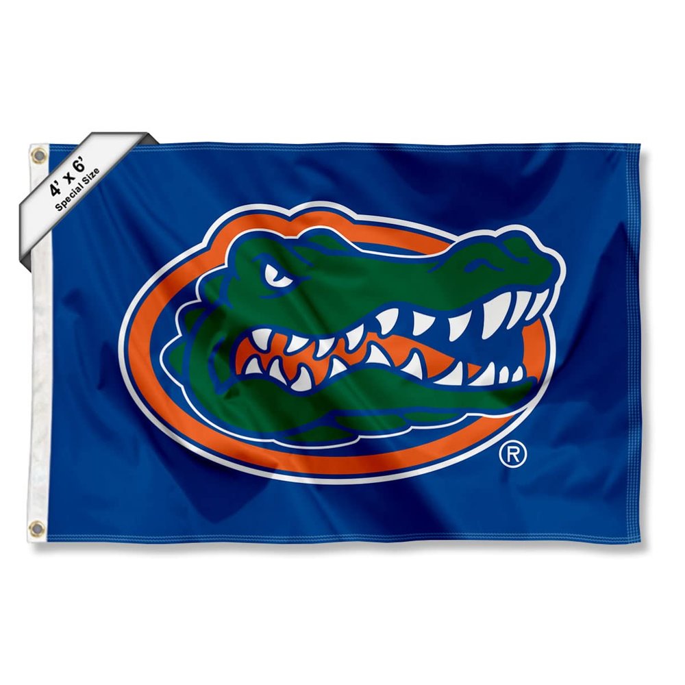 Florida UF Gators 4 ft x 6 ft Flag