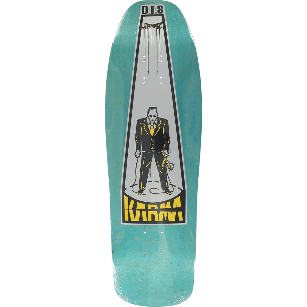 Dogtown Tsocheff Puppet Skateboard Deck -9.625x32.37 Asst. - (Bundled with Free 1'' Hardware Set)