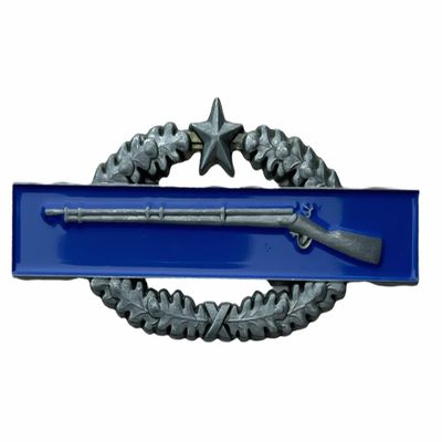 Large 2nd Award CIB Combat Infantry Badge 3 inch Hat or Lapel Pin EE16161 F6D14K