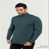 X RAY Mens Turtleneck, Soft Slim Fit Pullover Top, Basic Turtle Neck Sweater for Men, Teal, Small view 3