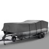 Seal Skin Covers Heavy-Duty Pontoon Boat Cover, Waterproof & UV Resistant, Fits 24 to 28ft L & Up to 102 W, Marine-Grade Protection with Secure Straps & Elastic Hem, All Weather Protection view 1