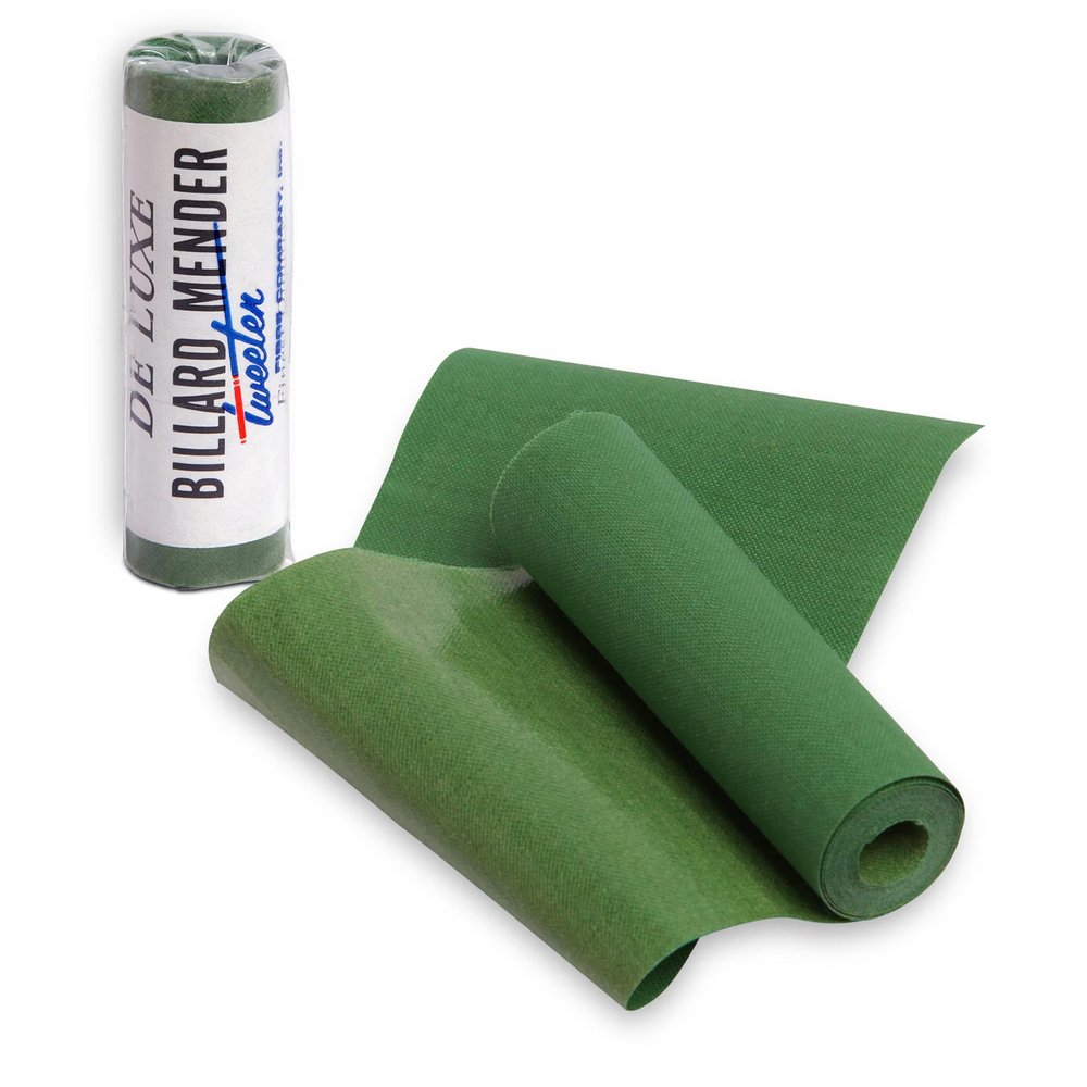 Tweeten Pool Billiard Table Cloth De Luxe Green Mender 2 " x 36"