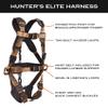 Malta Hunting Safety Hunter's Elite TrueTimber Hunting Safety Harness with Included Tree Strap, Lineman's Climbing Strap, and Deer Drag Suspension Relief, Kanati Camo, 3X-Large view 3