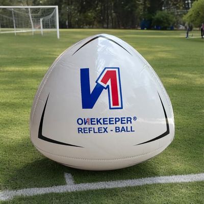 ONEKEEPER Soccer Reflex & Reaction Ball White for Agility, Reflex, and Speed Training for Kids and Juniors (White)