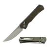 S-TEC Axel Lock EDC Folding Pocket Knife with Carbon Fiber Handle & D2 Steel Blade - Series 2 (TS024) view 1