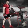 Weight Bench Multi-Functional Dumbbells Bench Adjustable Ab Sit Up Bench Foldable Roman Chair Strength Training Benches for Home Gym (Color : Black, Size : 43 * 140 * 106cm) view 3