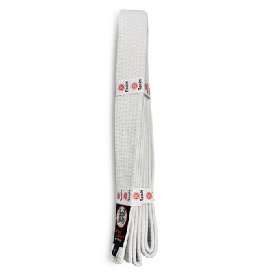 Ronin Brand Martial Arts Uniform Solid Colored Rank Belt White, Yellow, Green, Orange, Blue, Purple, Red, Brown, & Black in Quality