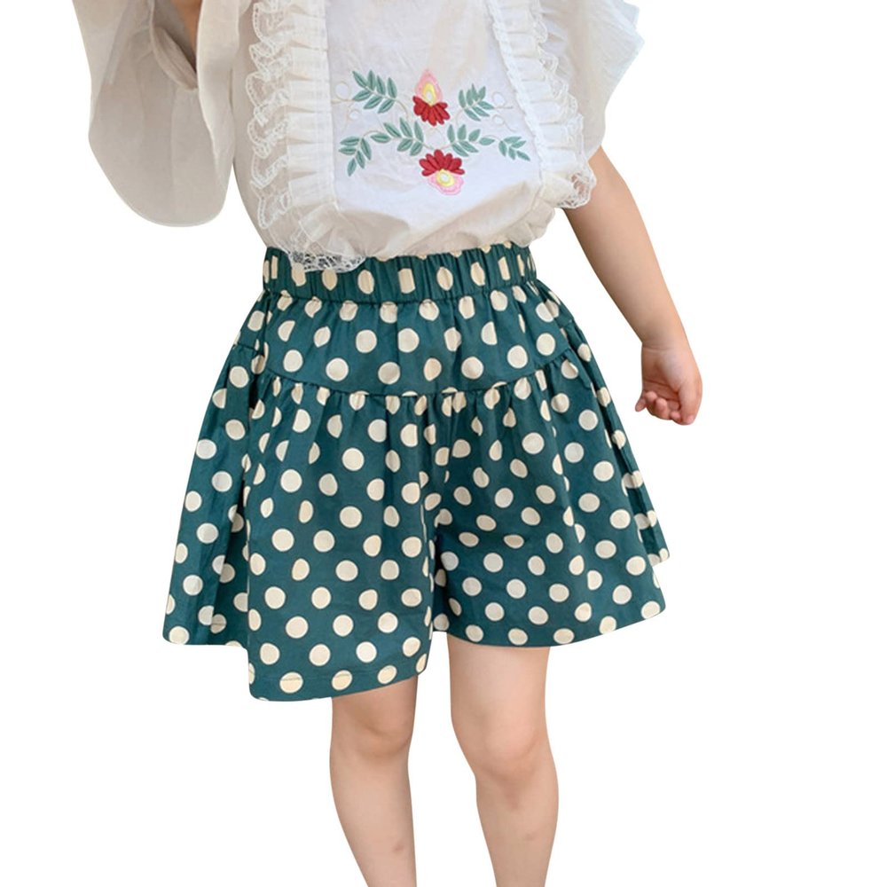 Black Short for Girls Toddler Kids Baby Girls Jogger Shorts Summer Cotton Casual Girls White Biker (Green, 4-5 Years)