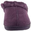 MUK LUKS Women's Polysuede Clog Slippers, Grape, Small view 2