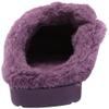MUK LUKS Women's Polysuede Clog Slippers, Grape, Small view 3