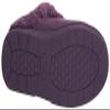 MUK LUKS Women's Polysuede Clog Slippers, Grape, Small view 4