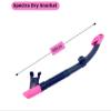 FRAHS Dry Snorkel Set,Panoramic Wide View,Anti-Fog Scuba Diving Mask,Easy Breathing and Professional Snorkeling Gear (Color : White) view 2