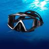 FRAHS Dry Snorkel Set,Panoramic Wide View,Anti-Fog Scuba Diving Mask,Easy Breathing and Professional Snorkeling Gear (Color : White) view 3